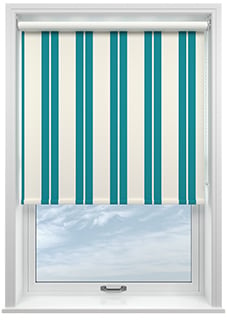 The British Stripe Co. Edward, Blackpool No.1 - Roller Blind
